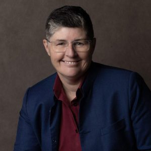 A headshot of Primary Health Tasmania CEO Lucy O’Flaherty