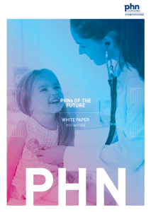 PHNs of the Future front cover