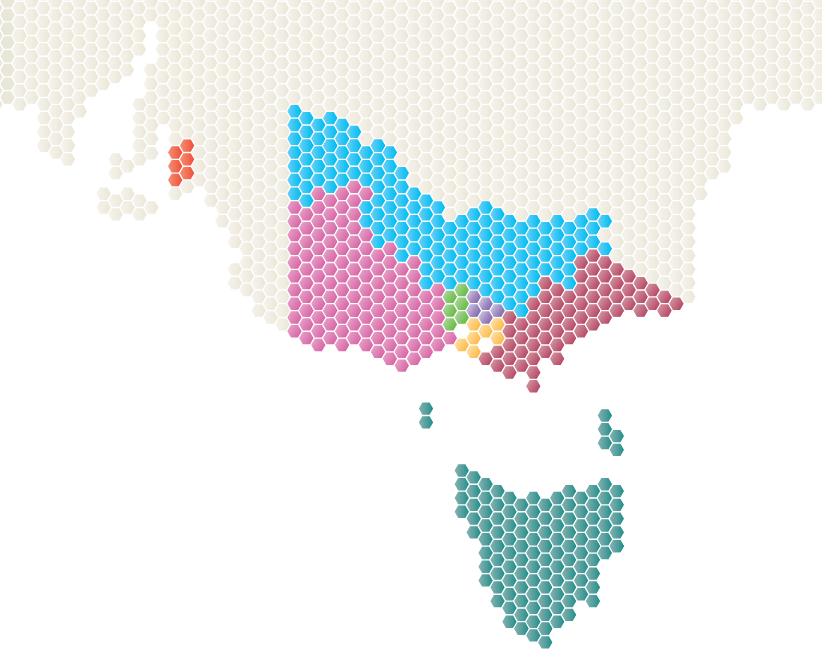 Our Network map